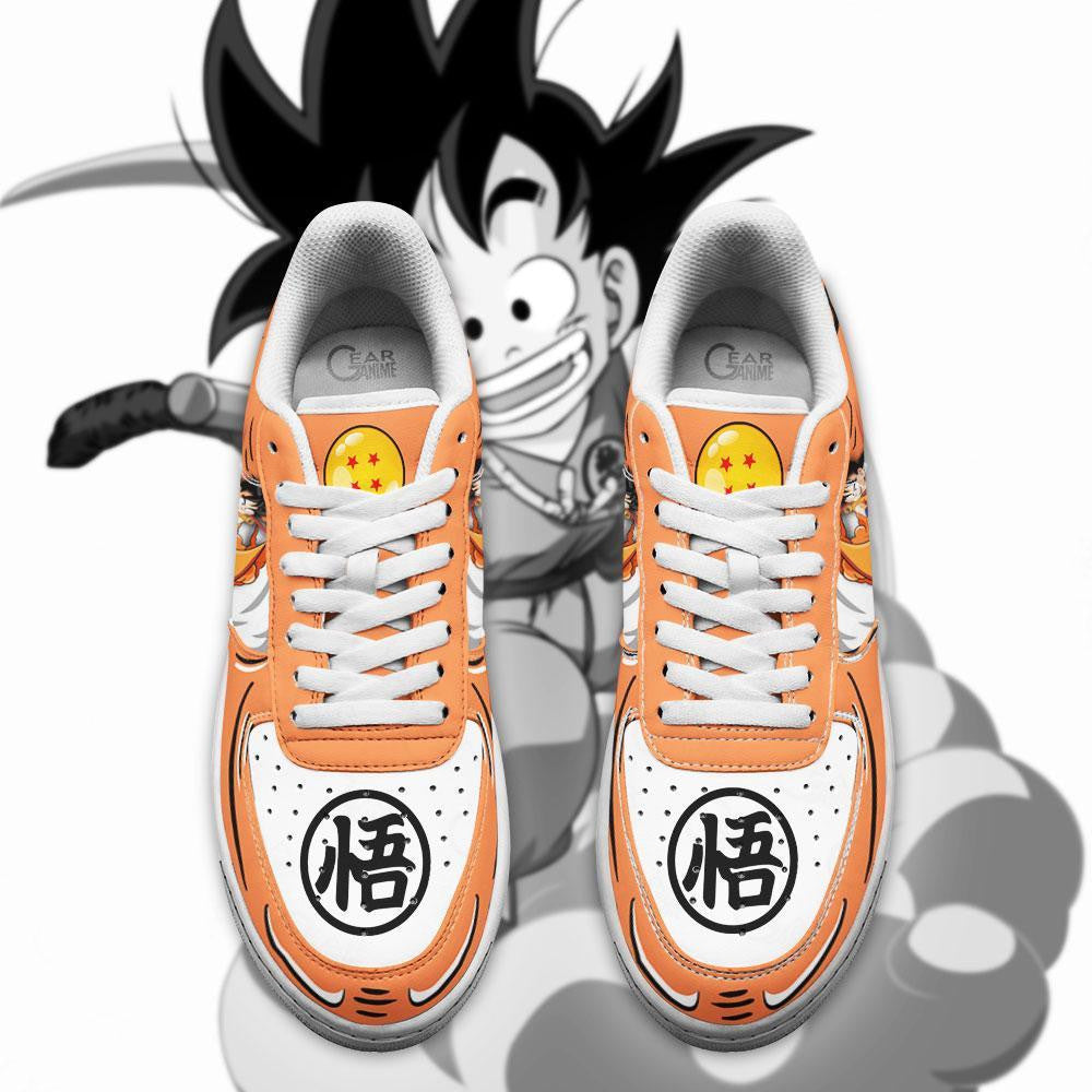 Baskets Anime Goku Flying Nimbus en Cuir Chaussures Basses Unisexes Dragon Ball