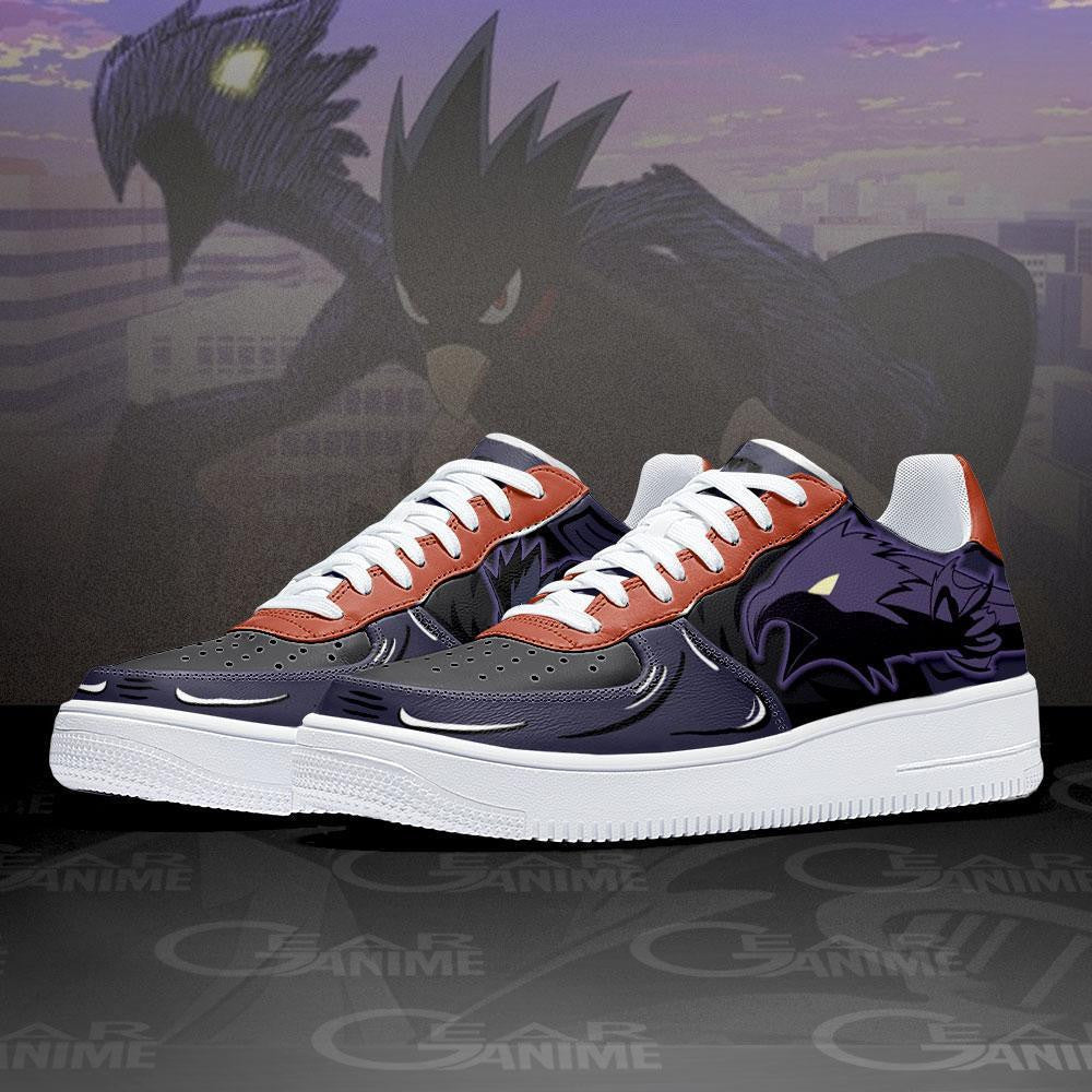 Baskets Anime Fumikage Tokoyami en Cuir Chaussures Basses Unisexes Anime Manga