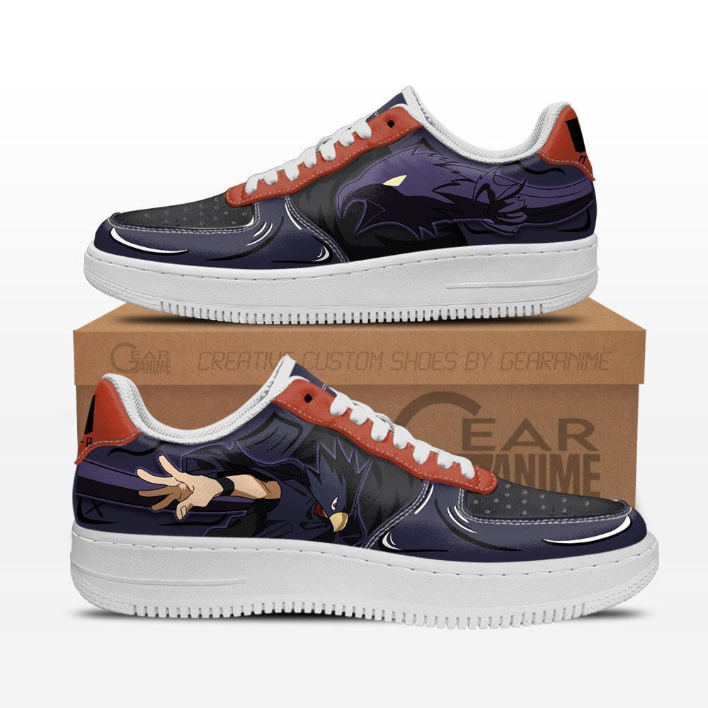 Baskets Anime Fumikage Tokoyami en Cuir Chaussures Basses Unisexes Anime Manga