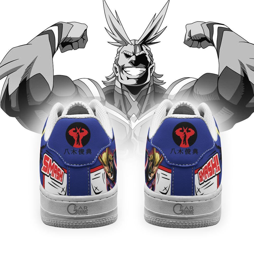 Baskets Anime All Might One For All en Cuir Chaussures Basses Unisexes Anime Manga