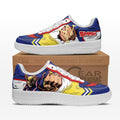 Baskets Anime All Might One For All en Cuir Chaussures Basses Unisexes Anime Manga