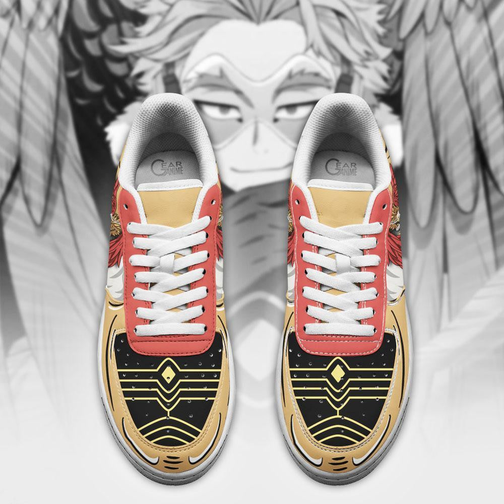 Baskets Anime Keigo Takami Hawks en Cuir Chaussures Basses Unisexes Anime Manga