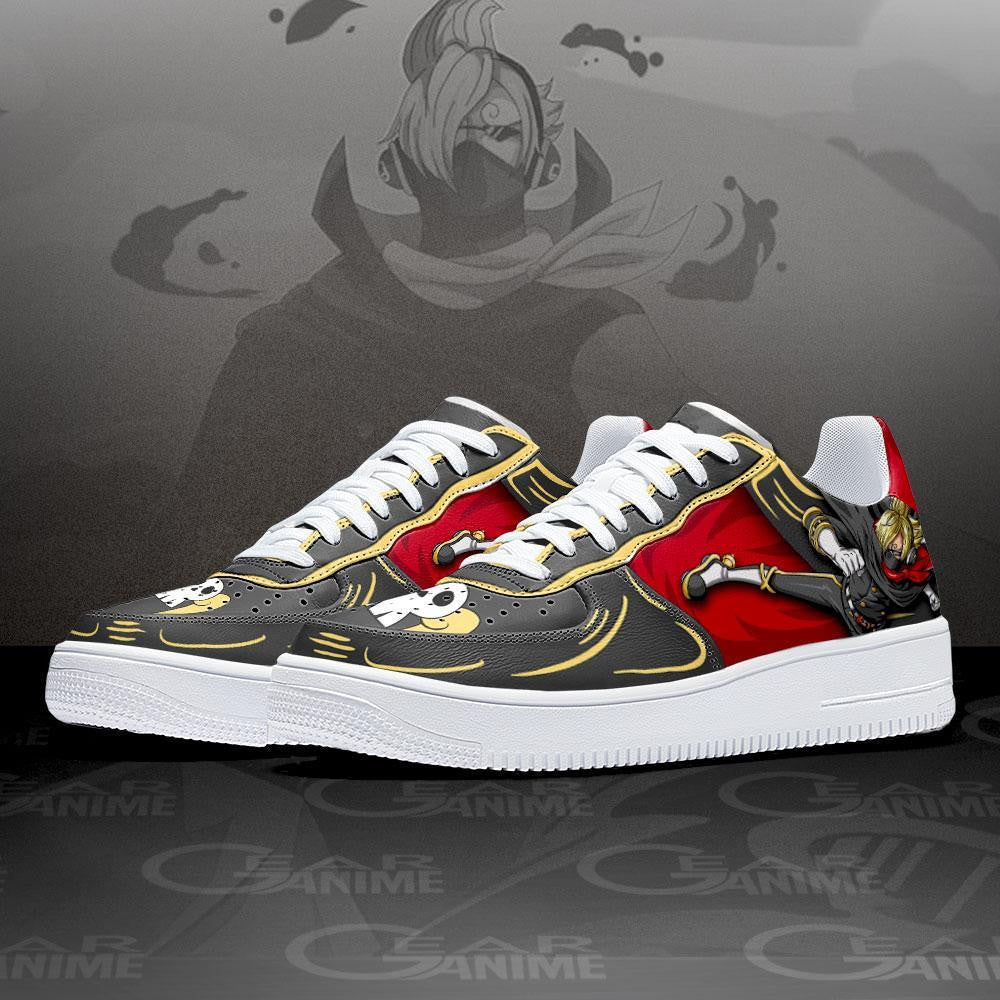 Baskets Anime Sanji Raid Suit en Cuir Chaussures Basses Unisexes Anime Manga