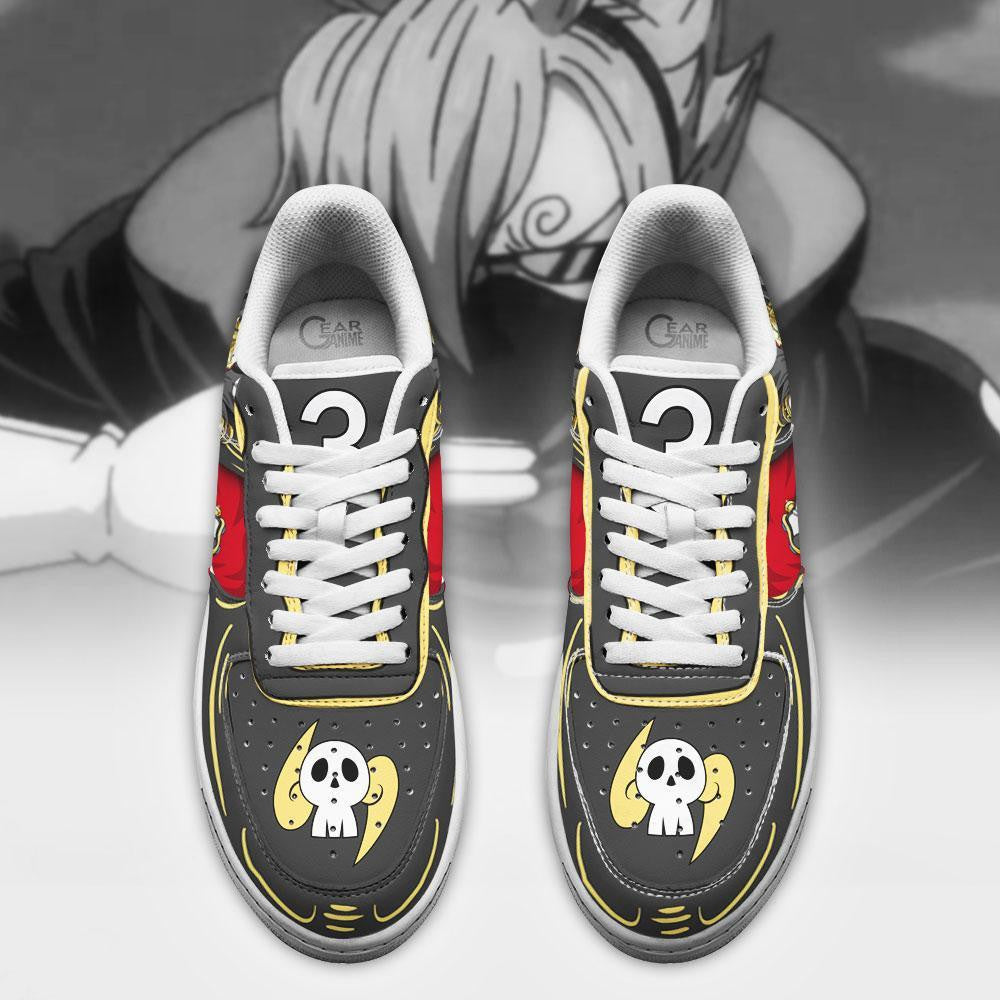 Baskets Anime Sanji Raid Suit en Cuir Chaussures Basses Unisexes Anime Manga