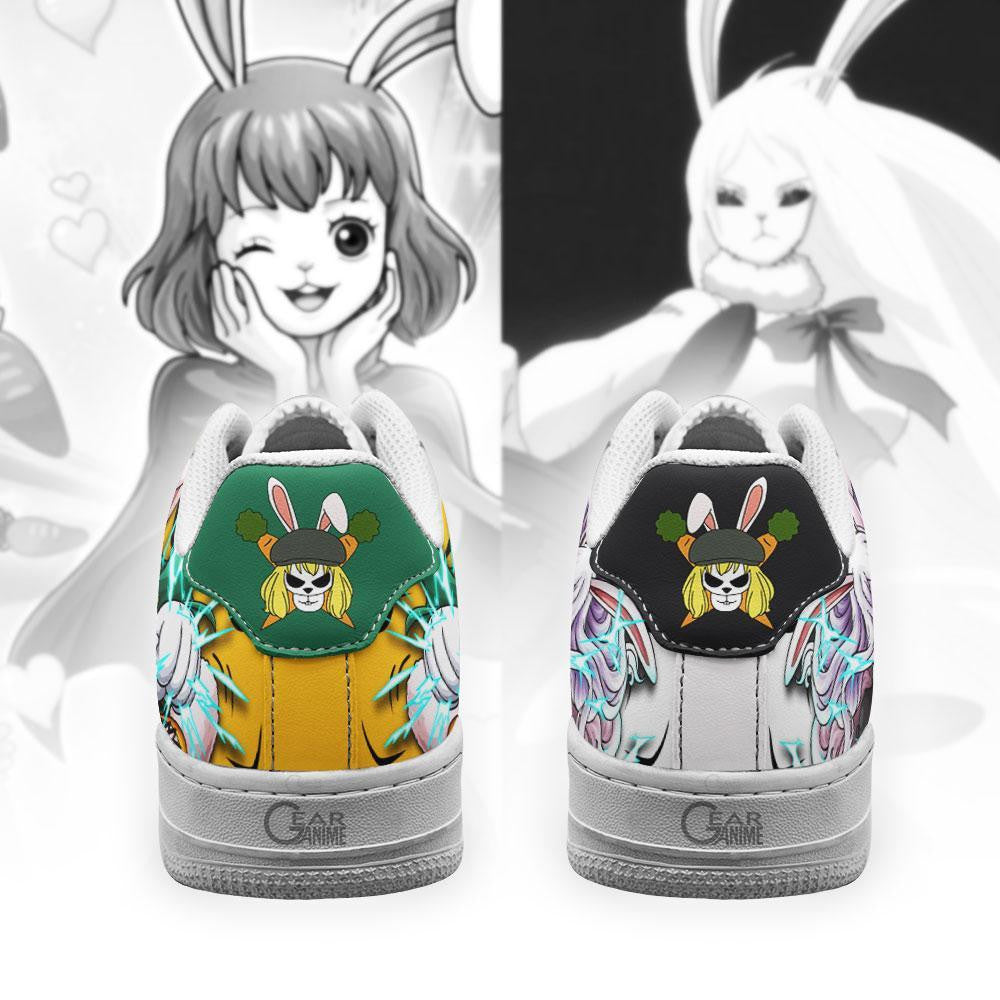 Baskets Anime Mink Carrot en Cuir Chaussures Basses Unisexes Anime Manga