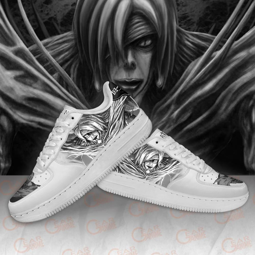 Baskets Anime Death Note Rem en Cuir Chaussures Basses Unisexes Anime Manga