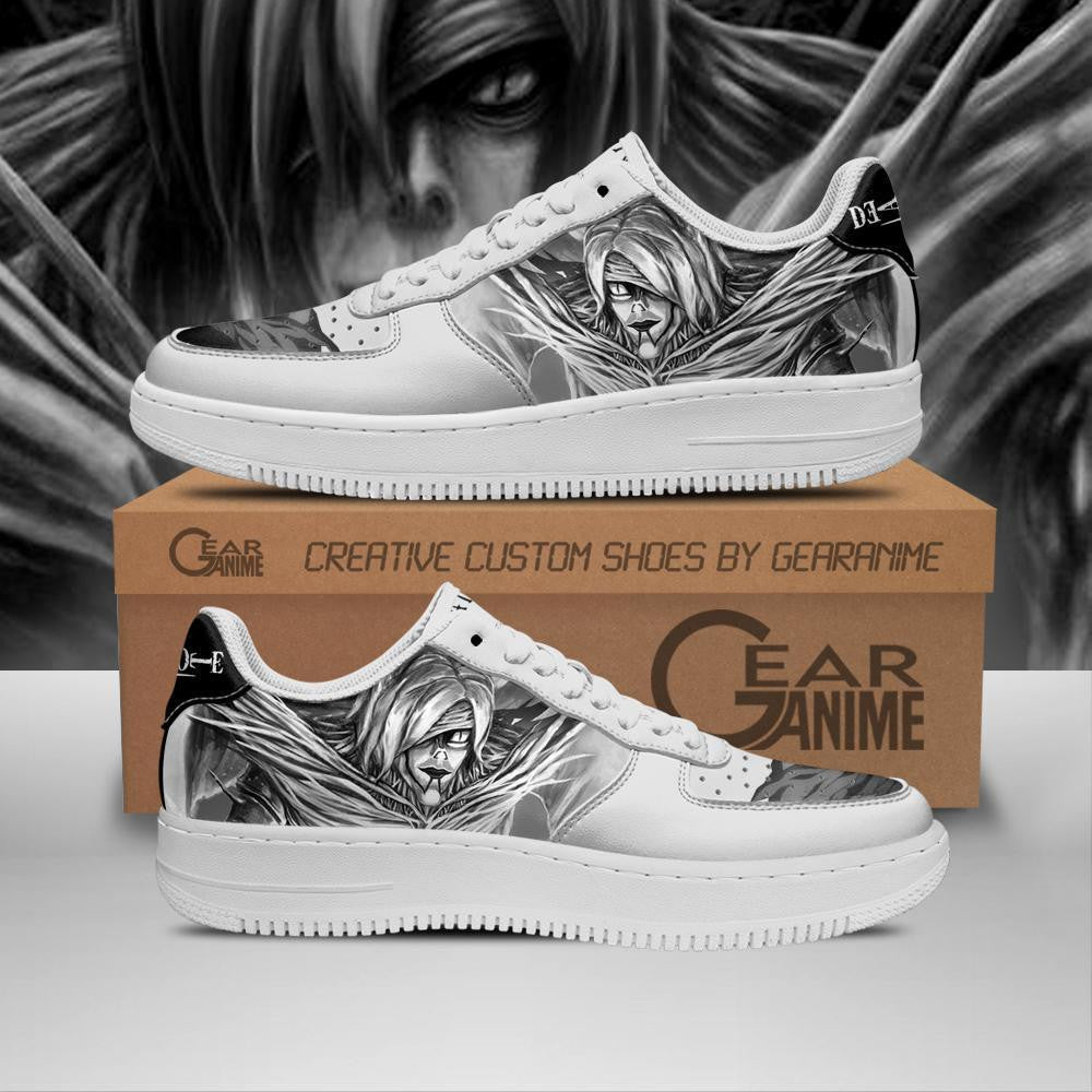 Baskets Anime Death Note Rem en Cuir Chaussures Basses Unisexes Anime Manga