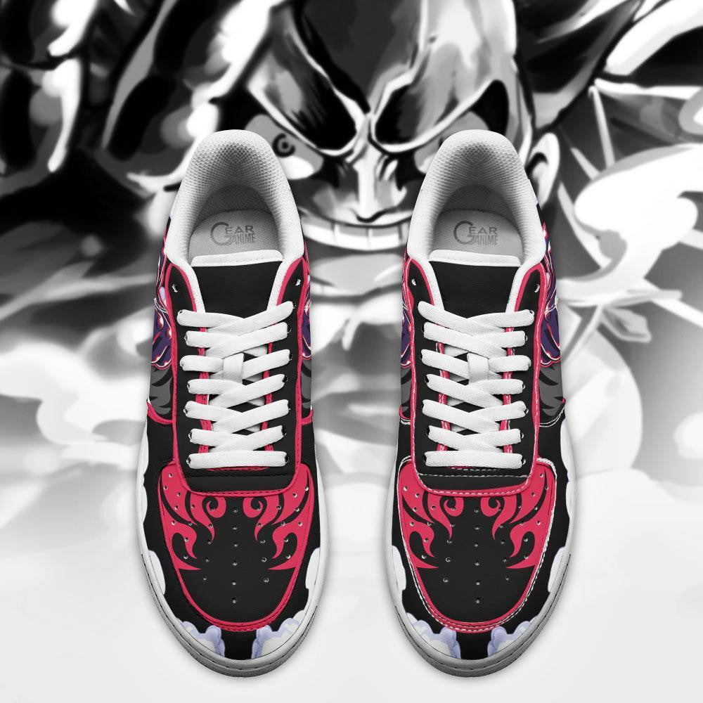 Baskets Anime Luffy Gear 4 en Cuir Chaussures Basses Unisexes One Piece