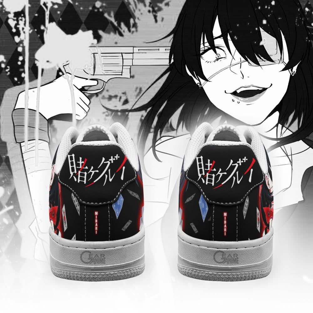 Baskets Anime Midari Ikishima en Cuir Chaussures Basses Unisexes Anime Manga