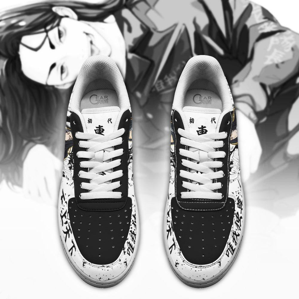 Baskets Anime Baji Keisuke en Cuir Chaussures Basses Unisexes Anime Manga