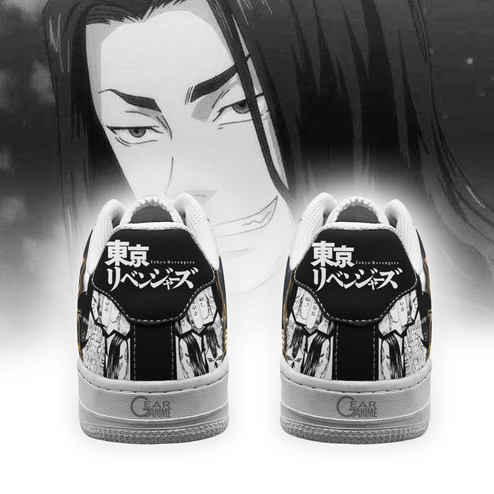Baskets Anime Baji Keisuke en Cuir Chaussures Basses Unisexes Anime Manga