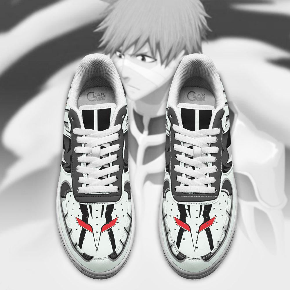 Baskets Anime Ichigo Hollow Fullbringer en Cuir Chaussures Basses Unisexes Anime Manga