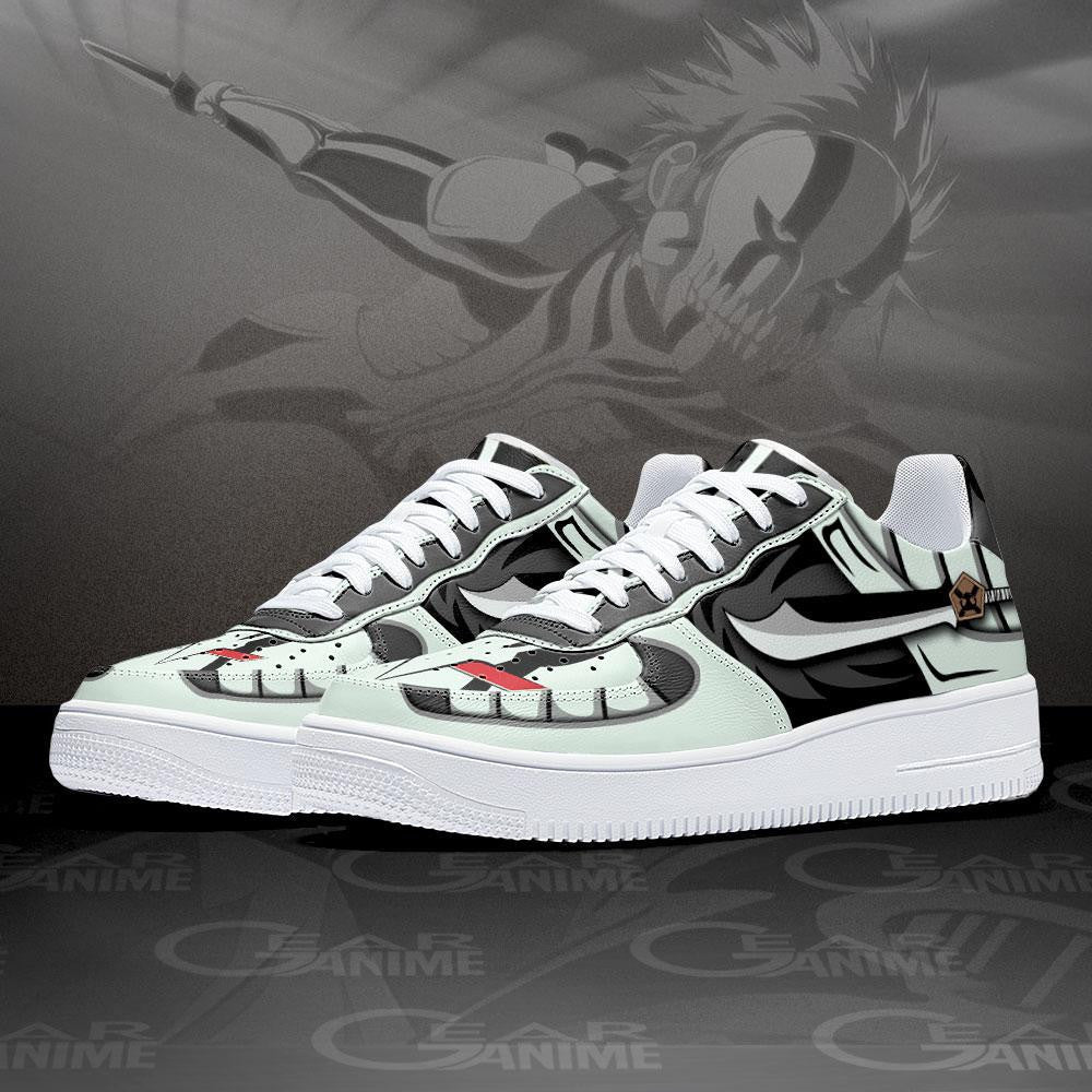 Baskets Anime Ichigo Hollow Fullbringer en Cuir Chaussures Basses Unisexes Anime Manga
