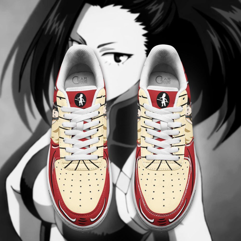 Baskets Anime Momo Yaoyorozu en Cuir Chaussures Basses Unisexes Anime Manga