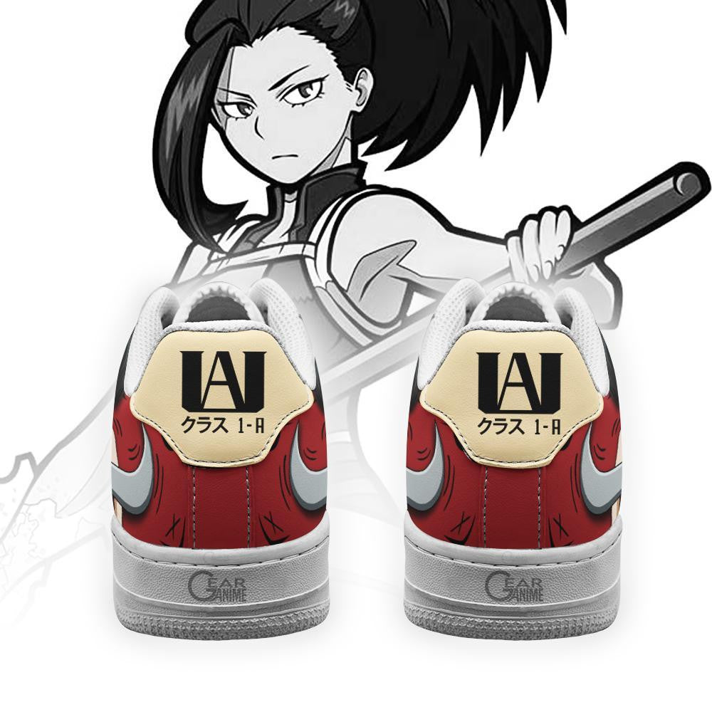 Baskets Anime Momo Yaoyorozu en Cuir Chaussures Basses Unisexes Anime Manga
