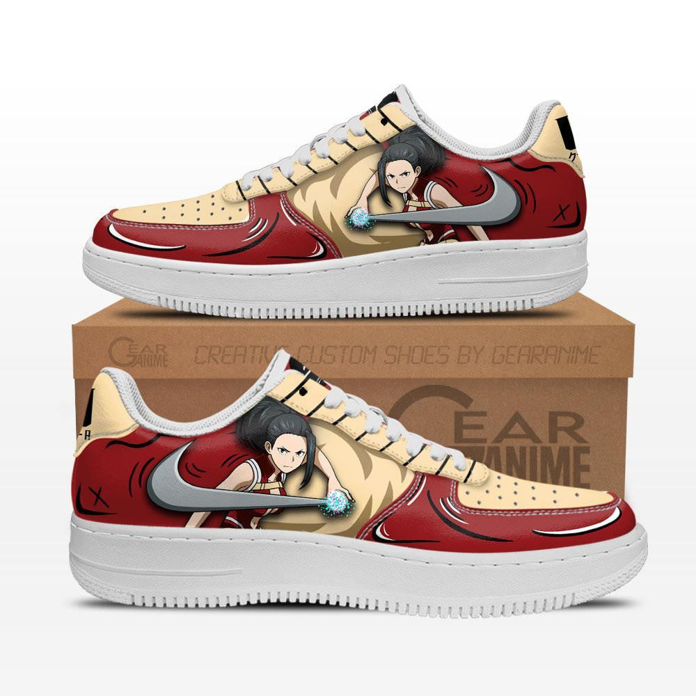 Baskets Anime Momo Yaoyorozu en Cuir Chaussures Basses Unisexes Anime Manga
