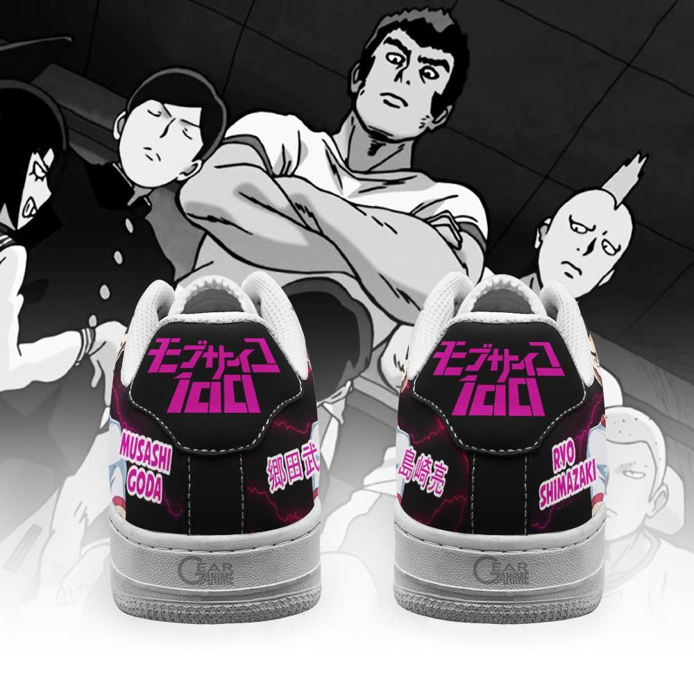 Baskets Anime Musashi Goda en Cuir Chaussures Basses Unisexes Anime Manga