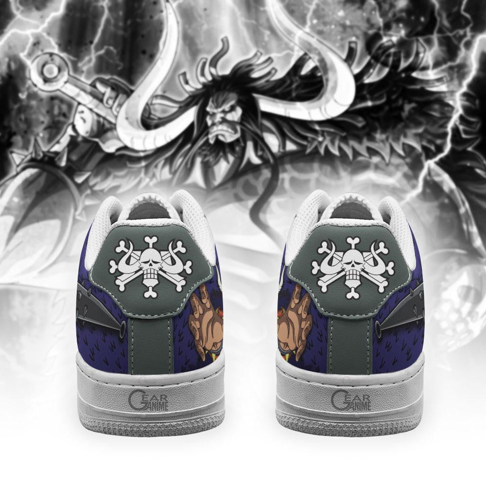Baskets Anime OP Kaido en Cuir Chaussures Basses Unisexes Anime Manga