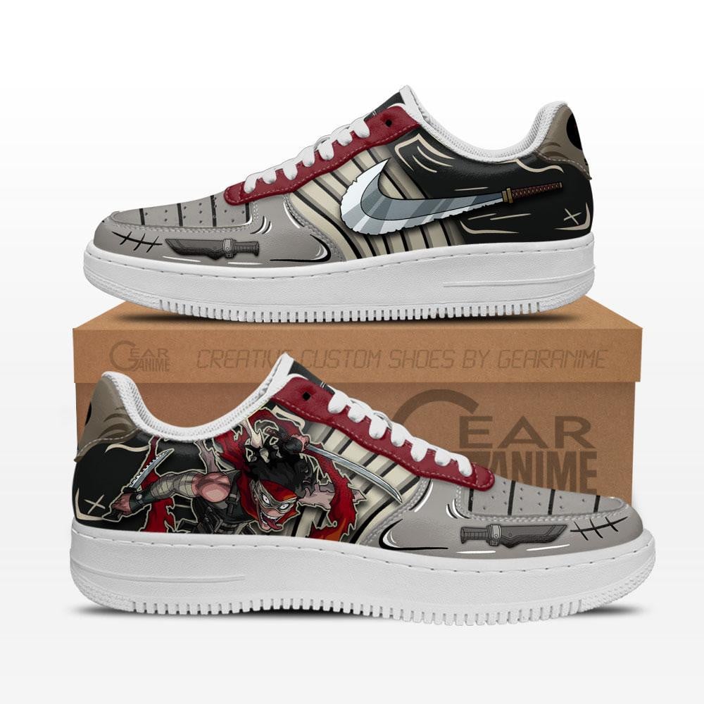 Baskets Anime Hero Killer Stain en Cuir Chaussures Basses Unisexes Anime Manga