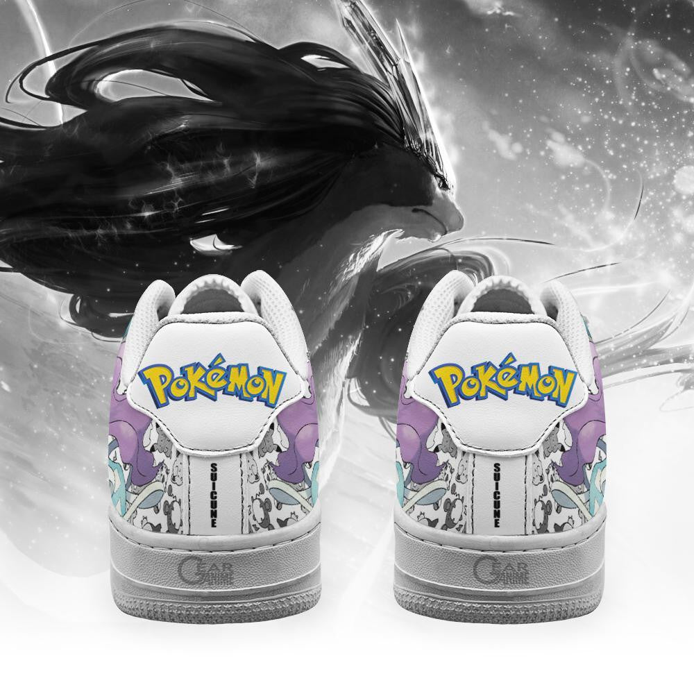 Baskets Anime Suicune en Cuir Chaussures Basses Unisexes Anime Manga