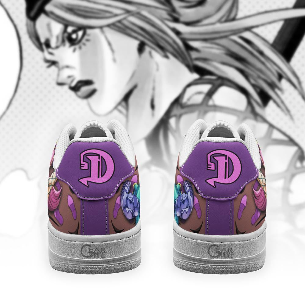 Baskets Anime Narciso Anasui en Cuir Chaussures Basses Unisexes Anime Manga