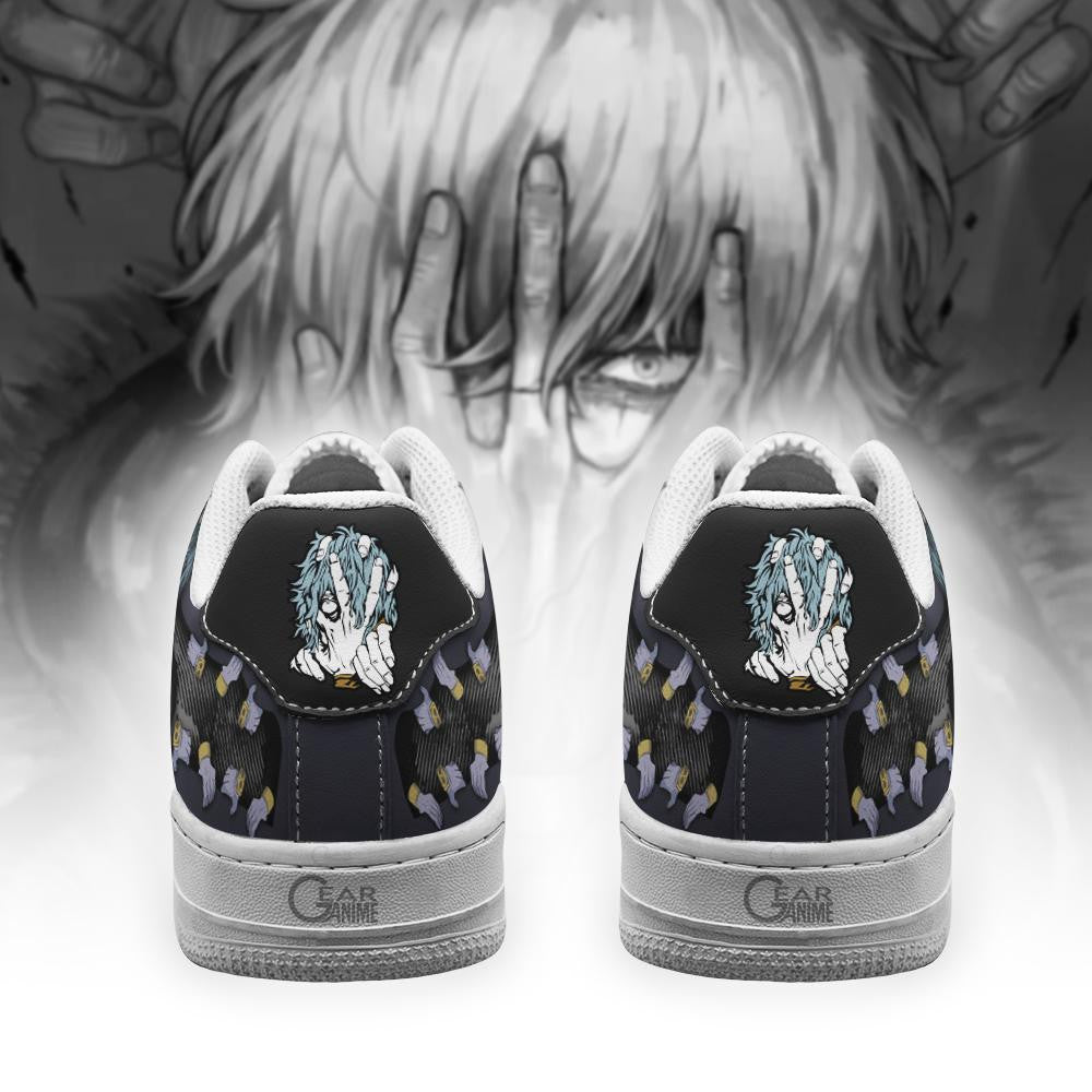 Baskets Anime Tomura Shigaraki en Cuir Chaussures Basses Unisexes Anime Manga