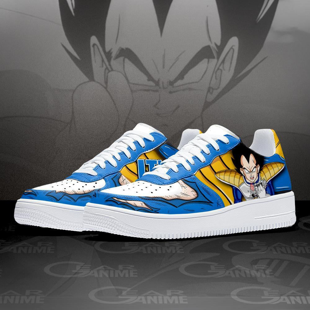 Baskets Anime Vegeta 9000 en Cuir Chaussures Basses Unisexes Dragon Ball
