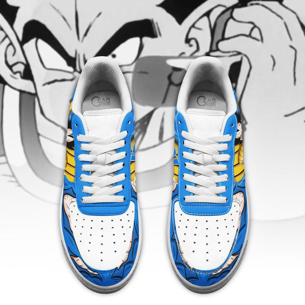 Baskets Anime Vegeta 9000 en Cuir Chaussures Basses Unisexes Dragon Ball