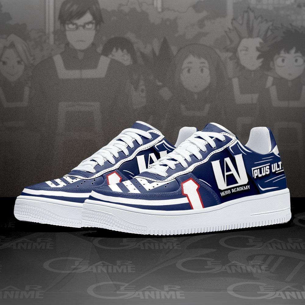 Baskets Anime UA High School en Cuir Chaussures Basses Unisexes Anime Manga