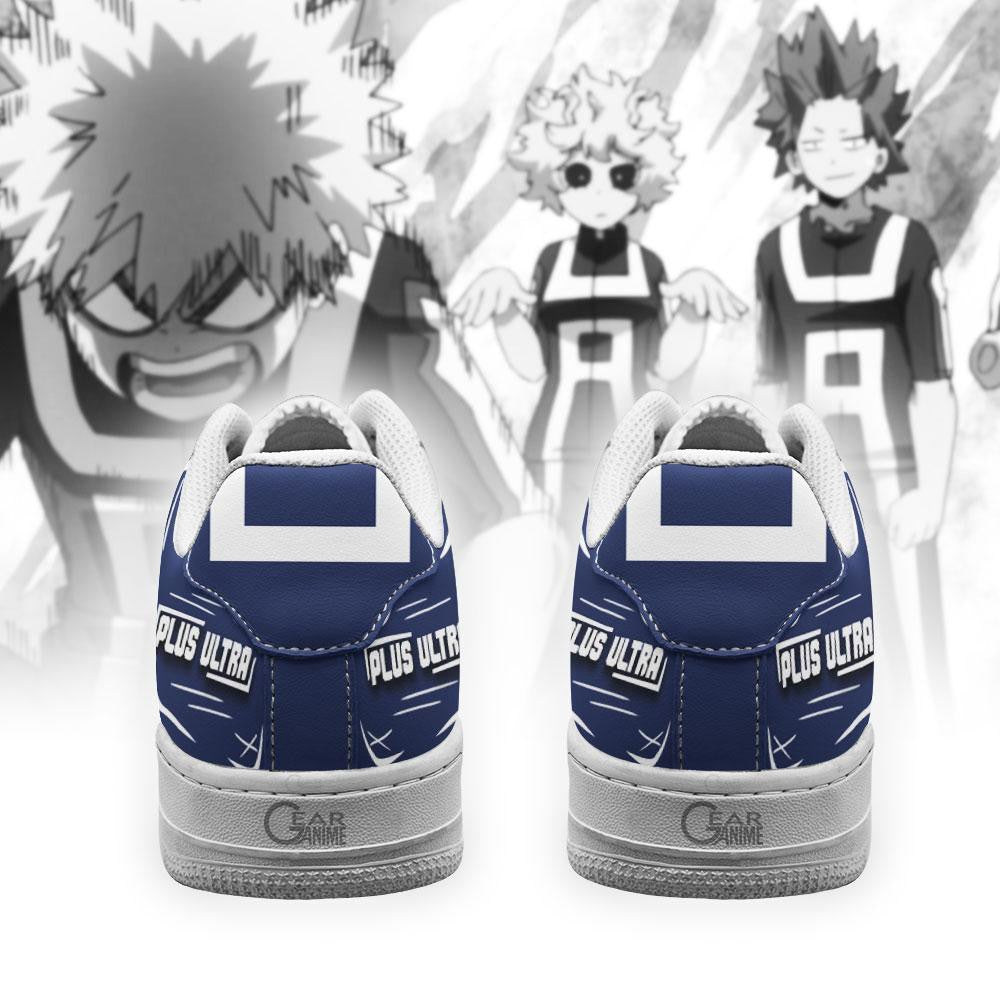 Baskets Anime UA High School en Cuir Chaussures Basses Unisexes Anime Manga