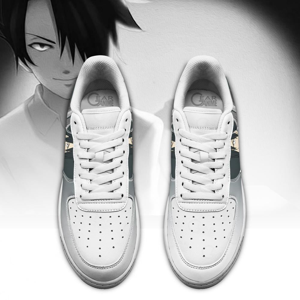 Baskets Anime Ray Neverland en Cuir Chaussures Basses Unisexes Anime Manga