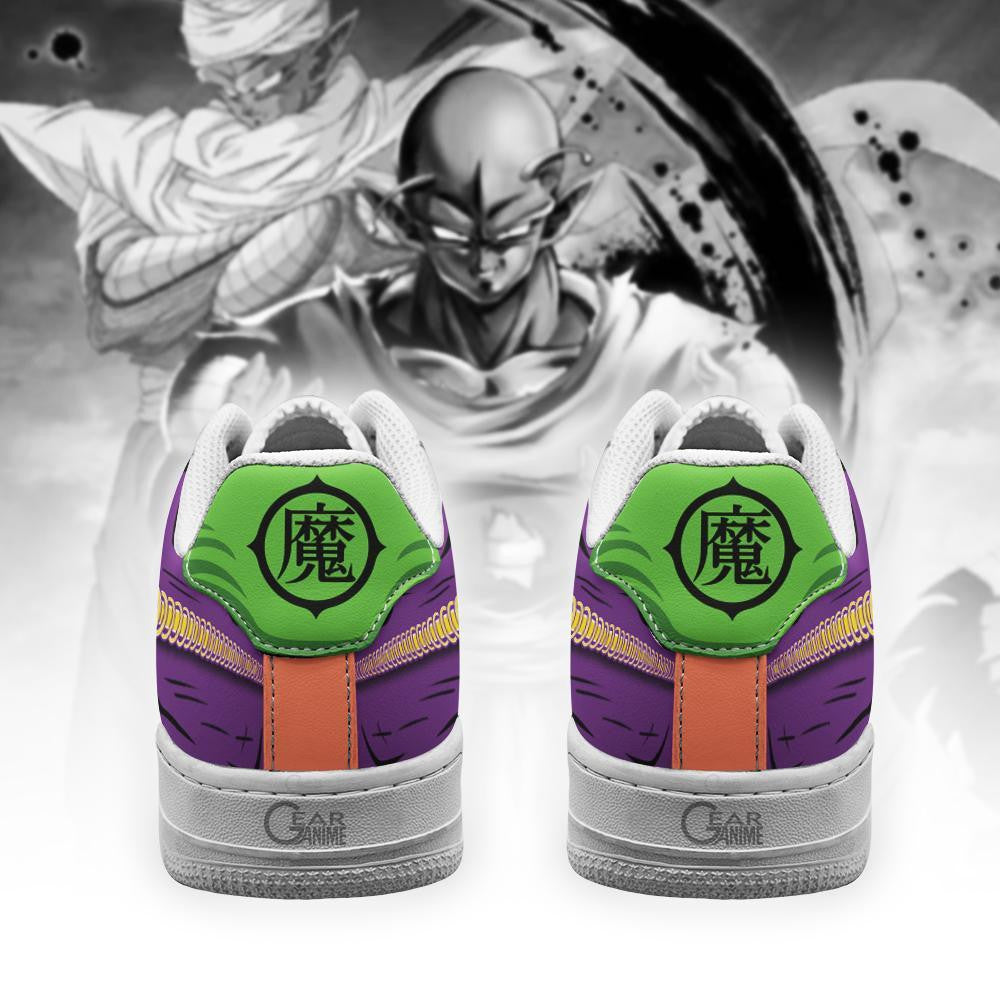 Baskets Anime Piccolo Beam Cannon en Cuir Chaussures Basses Unisexes Anime Manga