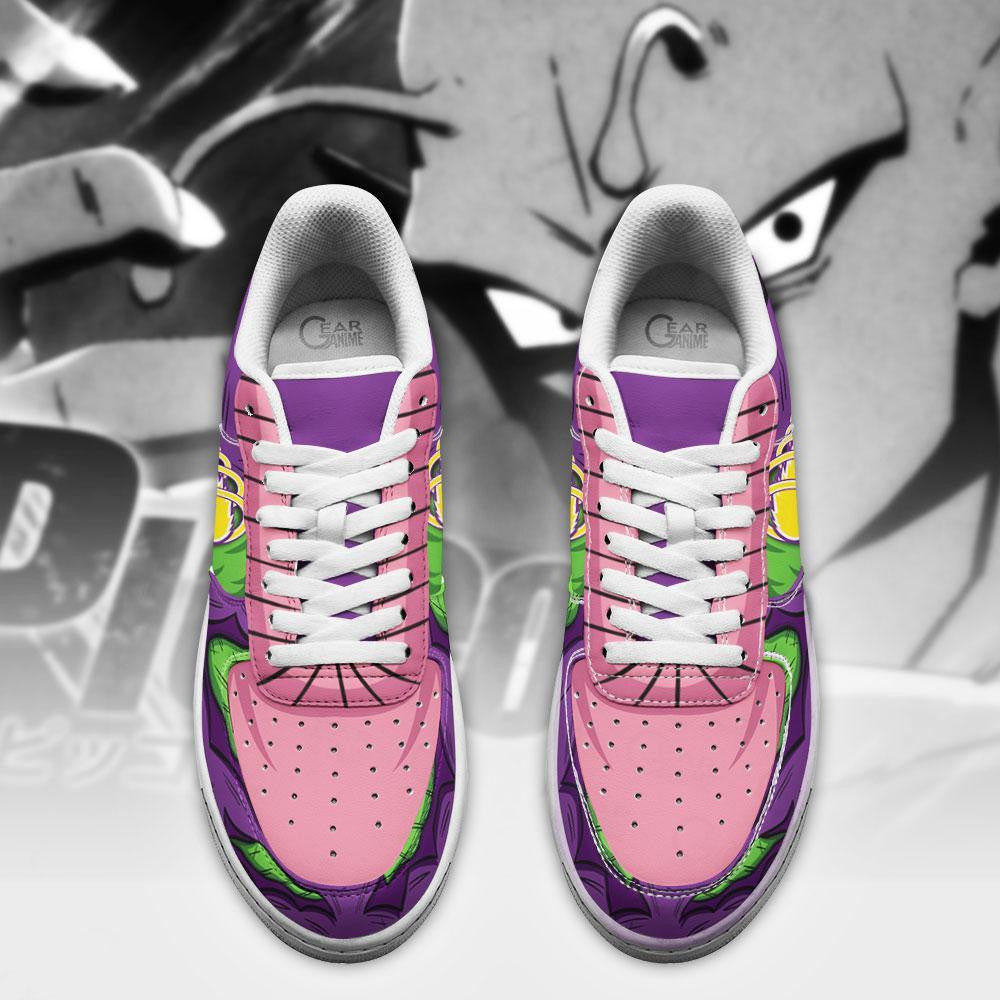 Baskets Anime Piccolo Beam Cannon en Cuir Chaussures Basses Unisexes Anime Manga