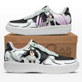 Baskets Anime Byakuya Kuchiki en Cuir Chaussures Basses Unisexes Anime Manga