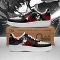 Baskets Anime Akame en Cuir Chaussures Basses Unisexes Anime Manga