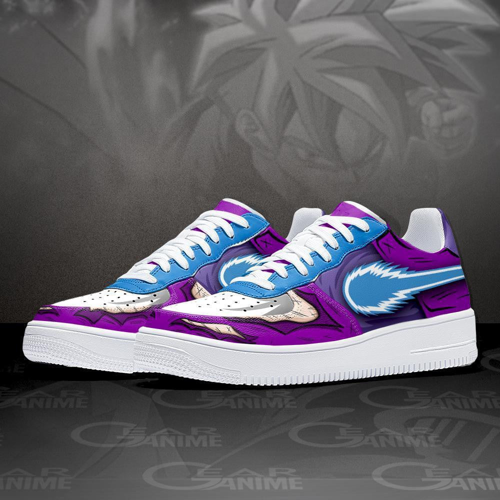 Baskets Anime Gohan Power en Cuir Chaussures Basses Unisexes Anime Manga