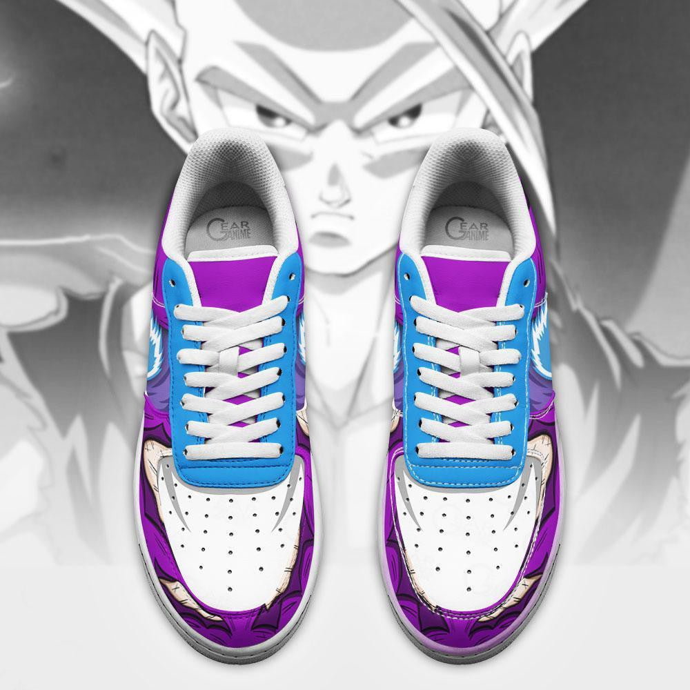 Baskets Anime Gohan Power en Cuir Chaussures Basses Unisexes Anime Manga
