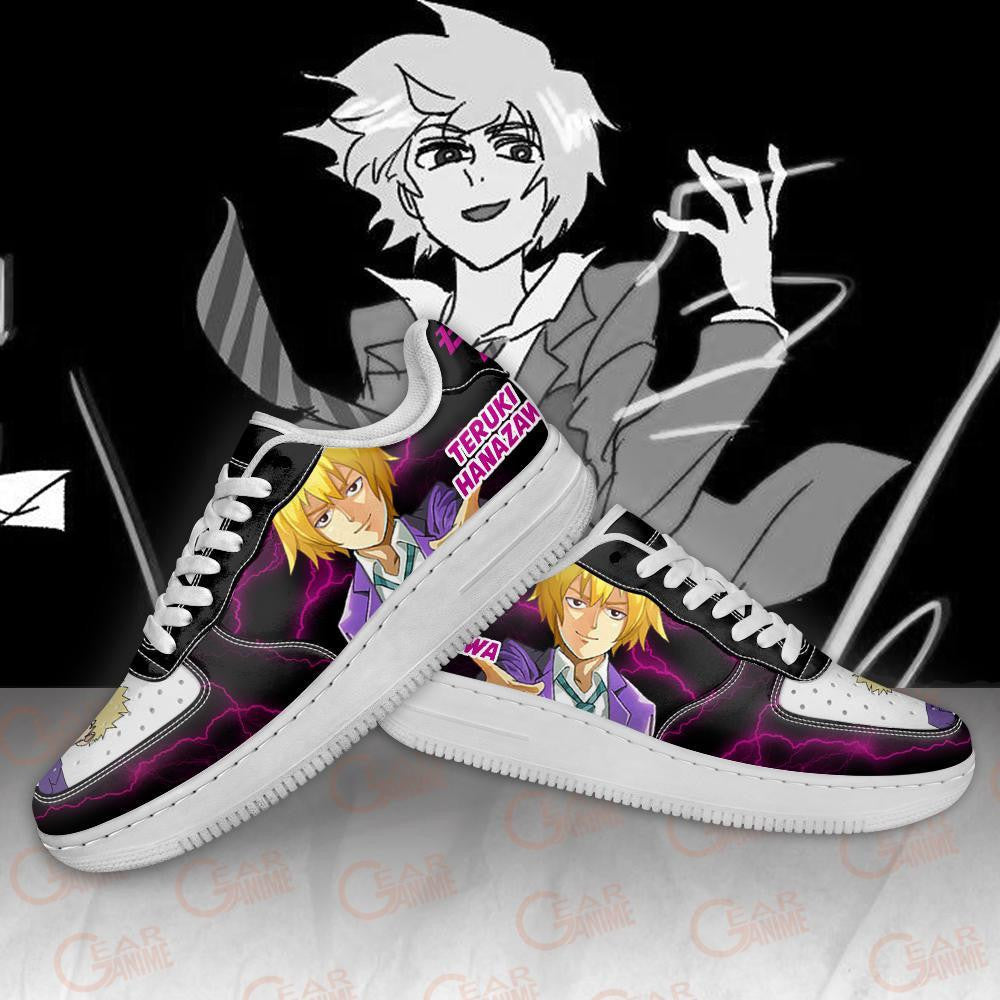 Baskets Anime Teruki Hanazawa en Cuir Chaussures Basses Unisexes Anime Manga