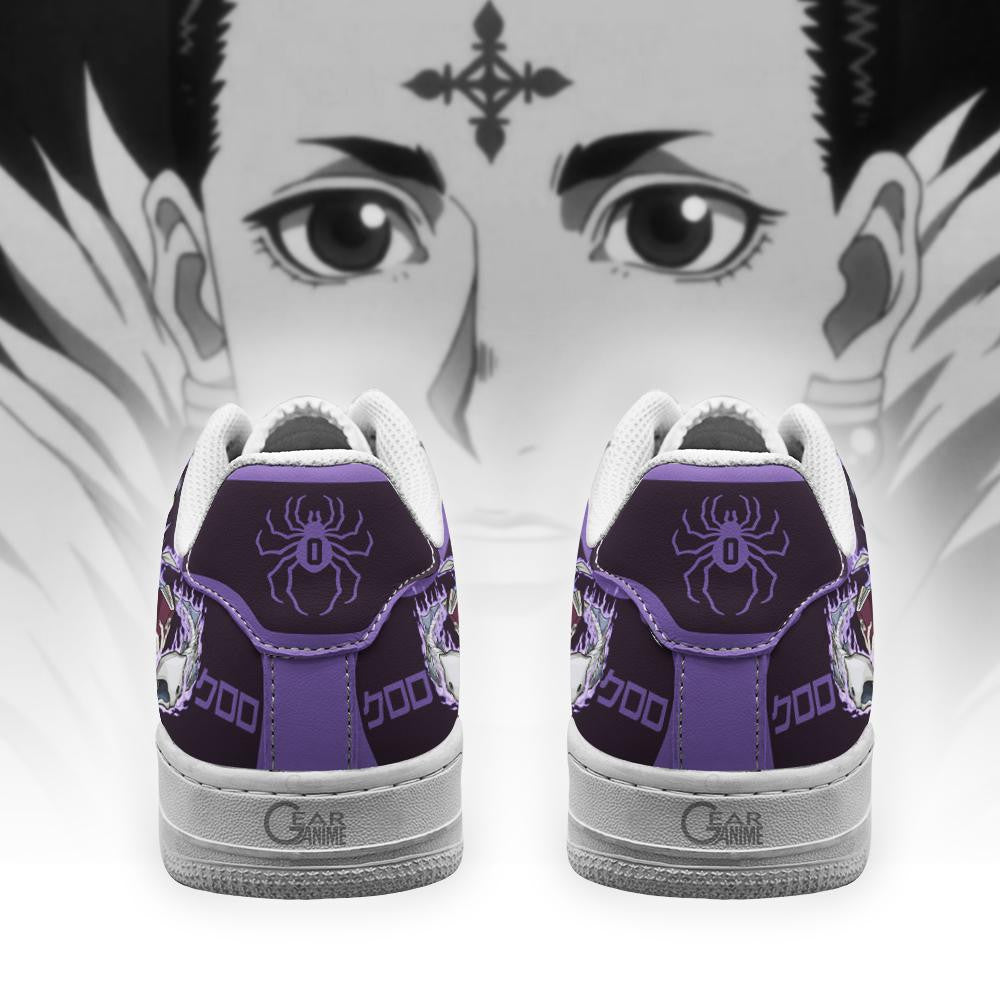 Baskets Anime Chrollo Lucilfer en Cuir Chaussures Basses Unisexes Anime Manga