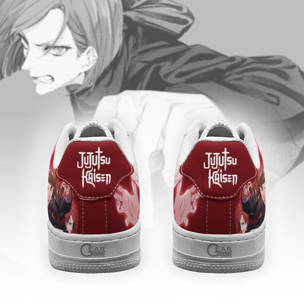 Baskets Anime Kugisaki Nobara en Cuir Chaussures Basses Unisexes Anime Manga