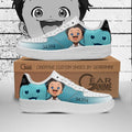 Baskets Anime Phil Neverland en Cuir Chaussures Basses Unisexes Anime Manga