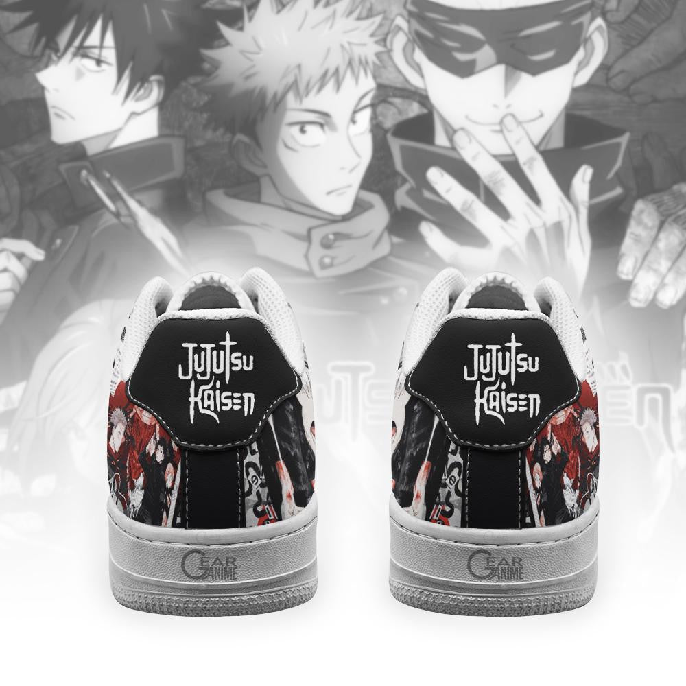 Baskets Anime JJK Manga en Cuir Chaussures Basses Unisexes Anime Manga