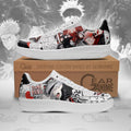 Baskets Anime JJK Manga en Cuir Chaussures Basses Unisexes Anime Manga