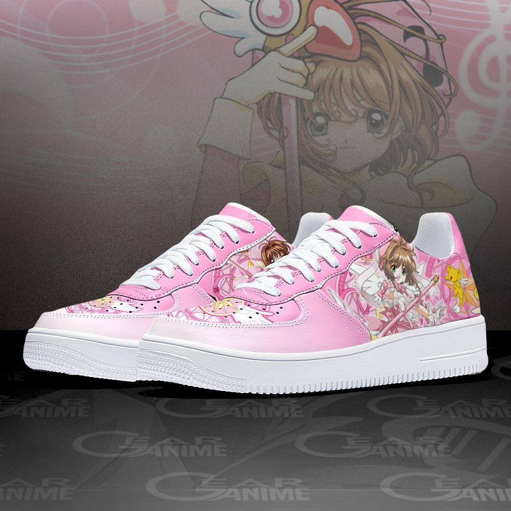 Baskets Anime Cardcaptor Sakura en Cuir Chaussures Basses Unisexes Anime Manga