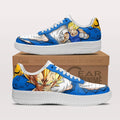 Baskets Anime Majin Vegeta Air en Cuir Chaussures Basses Unisexes Dragon Ball