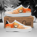 Baskets Anime Emma Neverland en Cuir Chaussures Basses Unisexes Anime Manga