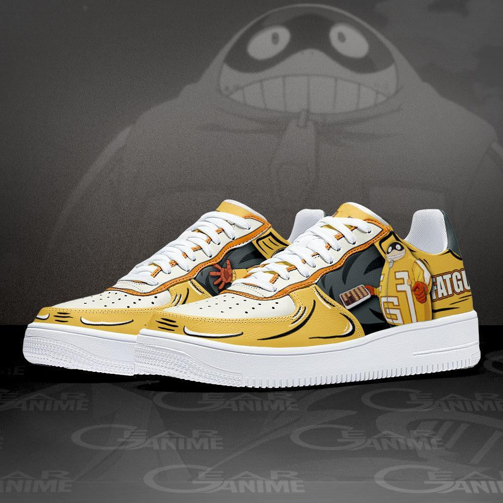 Baskets Anime Fat Gum en Cuir Chaussures Basses Unisexes Anime Manga