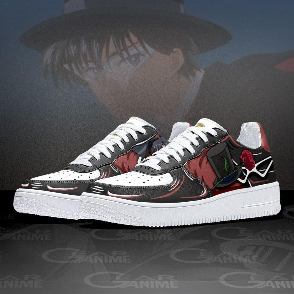 Baskets Anime Tuxedo Mask en Cuir Chaussures Basses Unisexes Anime Manga