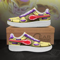 Baskets Anime Gold Frieza en Cuir Chaussures Basses Unisexes Anime Manga