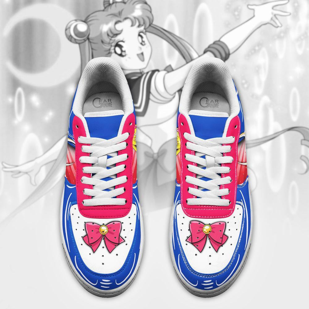 Baskets Anime Usagi Tsukino en Cuir Chaussures Basses Unisexes Anime Manga